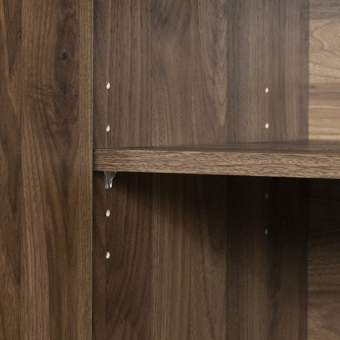 Maliza 2-Door Storage Cabinet - Faux Carrara Marble