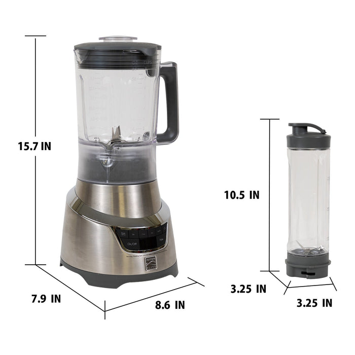 Kenmore Elite 1.3 Horsepower Blender with Single Serve Cup - KKEB1.3HSS