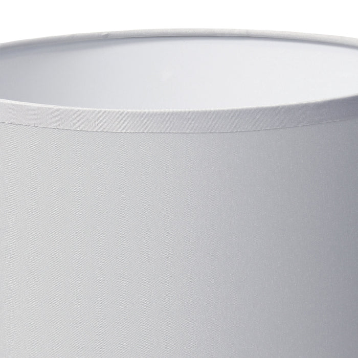 Zeke Ceramic Table Lamp, Gray, 13.25\"H
