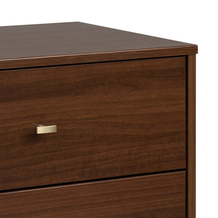 Milo 2-Drawer Nightstand - Cherry