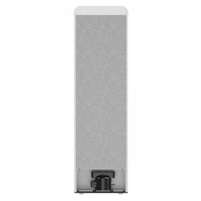Forno Storico 22 Inch Retro Bottom Freezer Fridge in white, 9 cu.ft. - FFFFD1745-22WHT