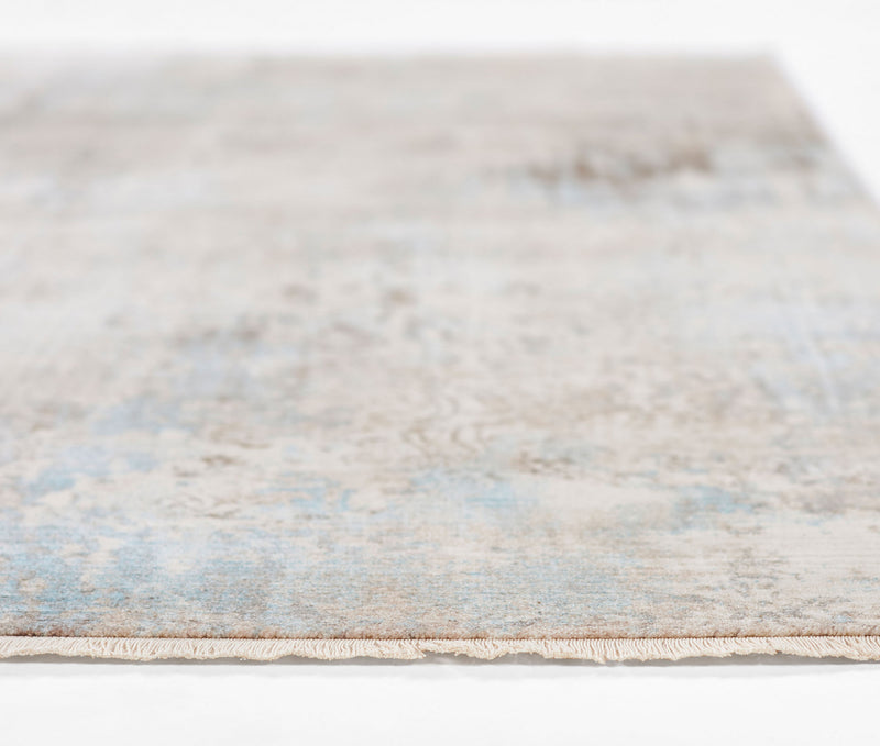 Malia Traditional 8'0\" x 10'0\" Area Rug in Blue Indoor Area Rug