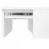 Logan Lift-Top Coffee Table with LED Lighting and Extendable Desktop,White | Logan table basse relevable – table avec eclairage LED et plateau extensible, blanc