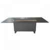 Forno Cinetico Smart Dining Table, Sandstone Black, 5.3 cu.ft fridge and freezer-FDTFR7044-86BLK Refrigerator | Table a manger intelligente Cinetico, noir gres, refrigerateur et congelateur de 5,3 pi³-FDTFR7044-86BLK