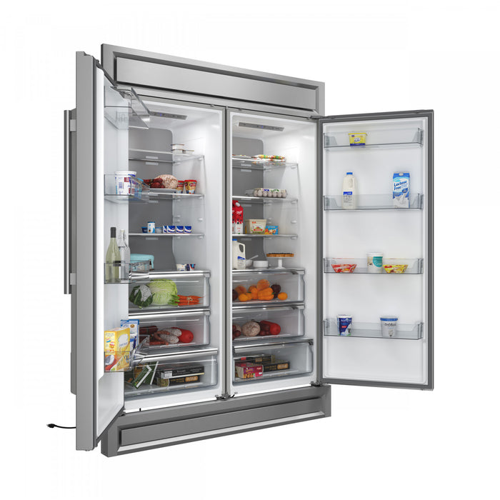 Forno Maderno 60 Inch Convertible Refrigerator, 27.2 cu.ft., with Decorative Grill - FFFFD1722-60S