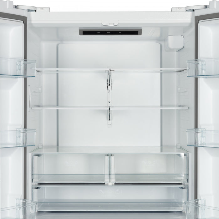 Forno Rivello 36 Inch White French Door Refrigerator, Energy Star Certified - FFFFD1783-36WHT