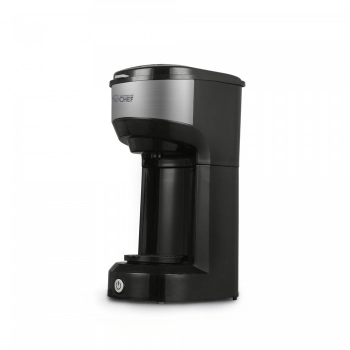 CHM Series Commercial Chef Single Serve Coffee Maker with Filter, CHCM1B, Black