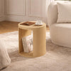 Alure Contemporary 20" End Table in Natural Oak | Table d’appoint contemporaine Alure 20" en chene naturel