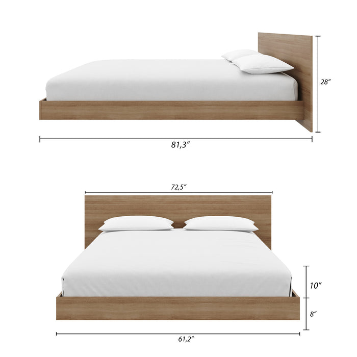 Satori Low Platform Queen Bed Set