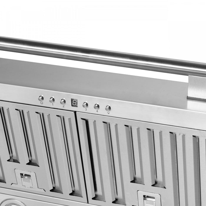 Forno Aria 30 Inch Wall-Mounted Range Hood, Stainless steel -FRHWM5095-30