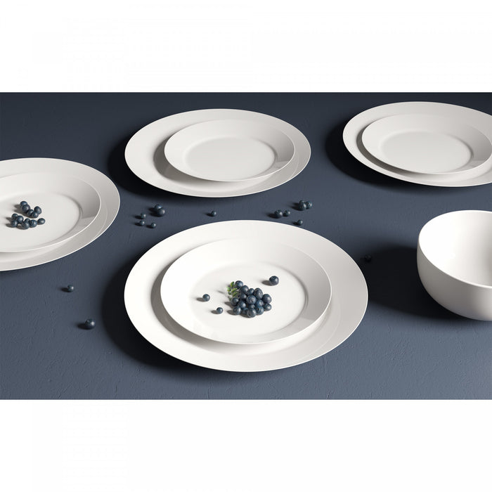 H2K Aspen 12-Piece Porcelain Dinnerware Set, Service for 4