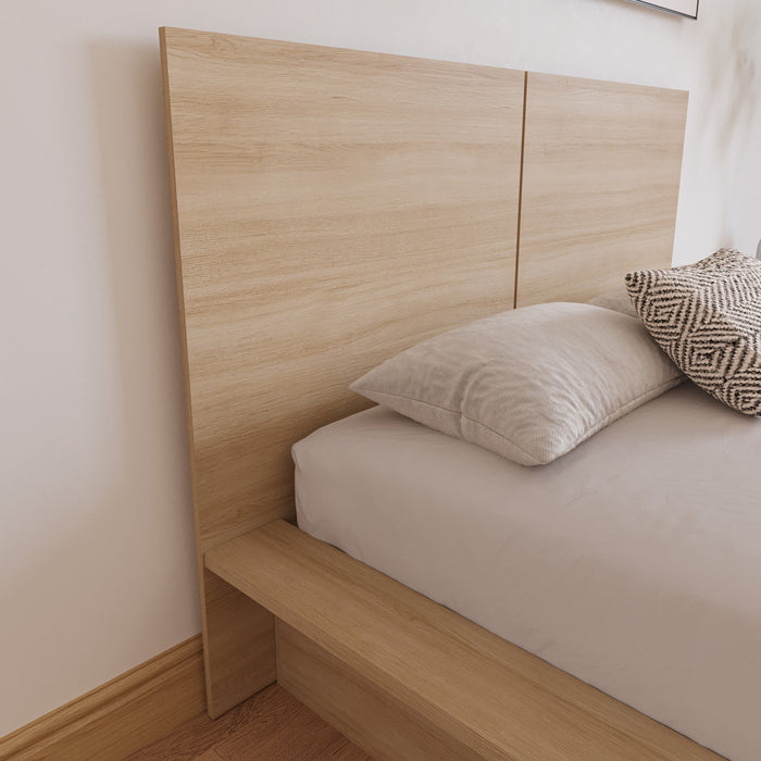 Nordika James Full Headboard - Natural Blonde Oak