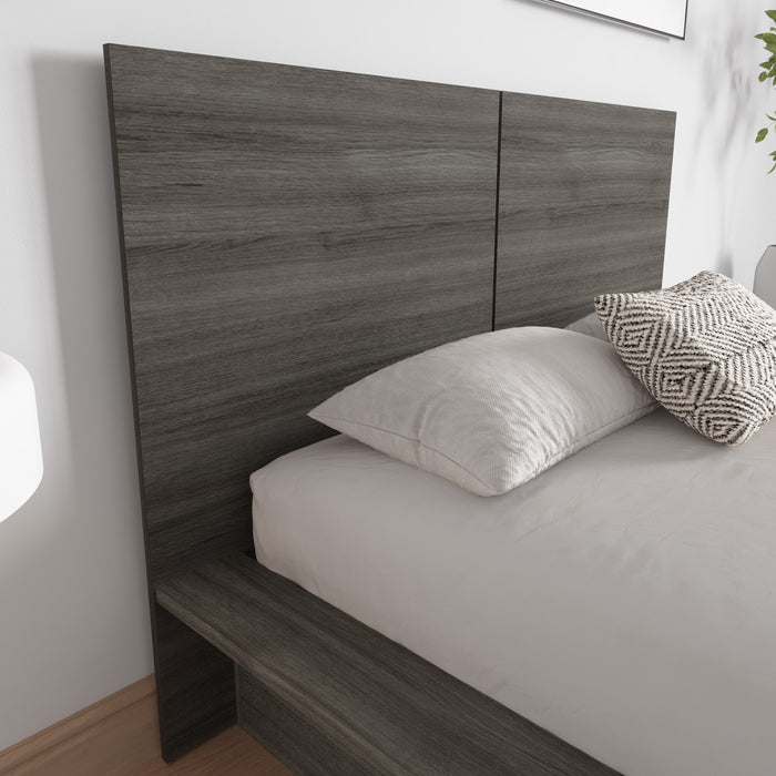 Nordika James Full Headboard - Grey Oak
