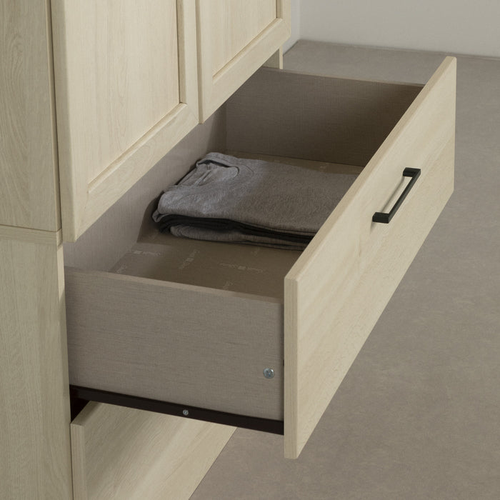 Acapella Wardrobe Armoire - Bleached Oak 