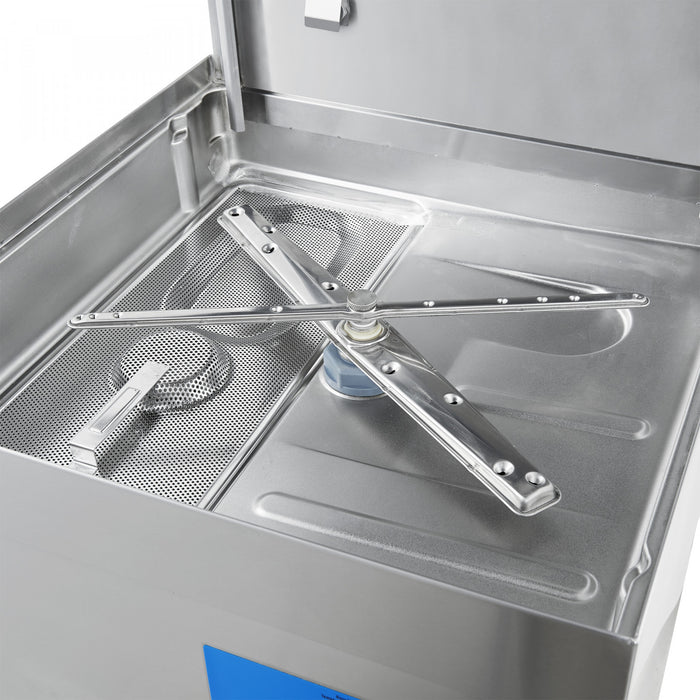 FORNO Commerciale Hood Dishwasher, 26L Tank Capacity, 3 Different Wash Cycles - FCMDW0031