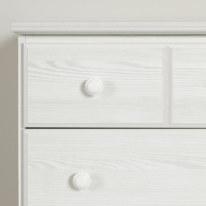 Summer Breeze 5-Drawer Chest - White Pine