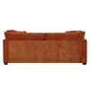 Flare Modern 83.5 Inch Flared Arms Sofa with High-Density Cushions, Caramel | Flare Canape Moderne 83.5 po a Accoudoirs Evases et Coussin Haute Densite, Caramel