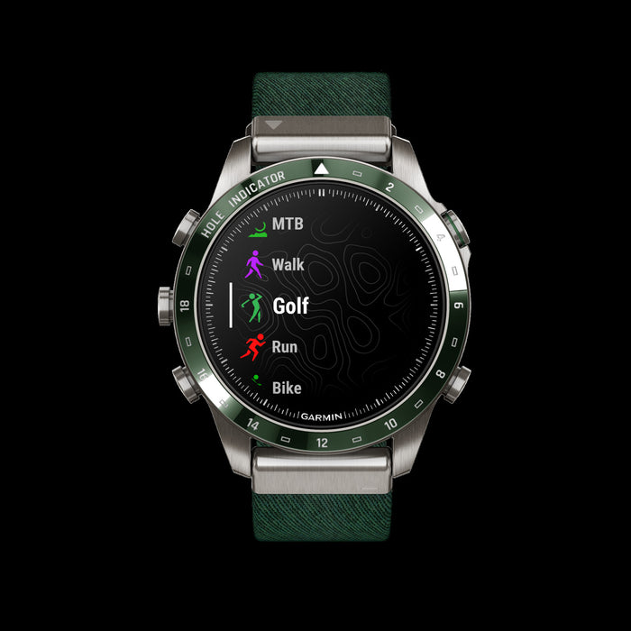 Garmin Marq® Golfer (gen 2) Luxury Smartwatch - Sailing With Amoled Display And Titanium Case