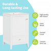 Puret 20 Inch Single Sink Bathroom Vanity with Door Shelf and Pull-Out Drawer, White | Puret Meuble-Lavabo Simple 20 po avec Etagere de Porte et Tiroir Coulissant, Blanc