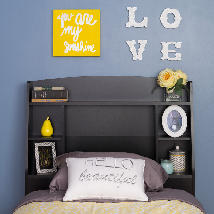 Astrid Twin Headboard - Black
