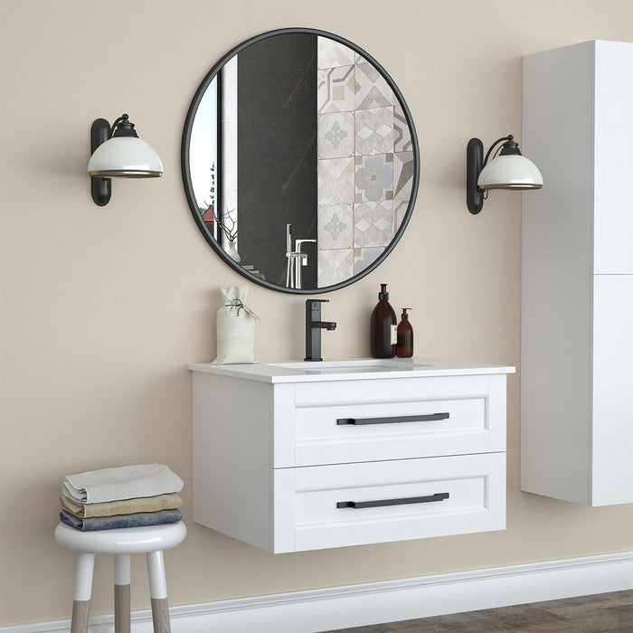Halpert Black 32\" Mirror