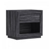 Soren Contemporary 26" Nightstand in Charcoal Gray (1-Drawer) | Table de nuit contemporaine Soren 26" en gris charbon (1 tiroir)