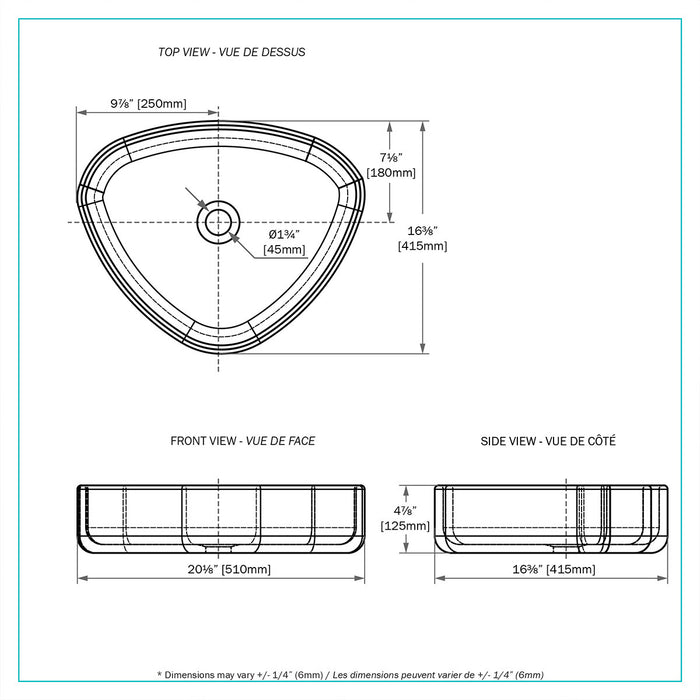 Stilta Bathroom Sink