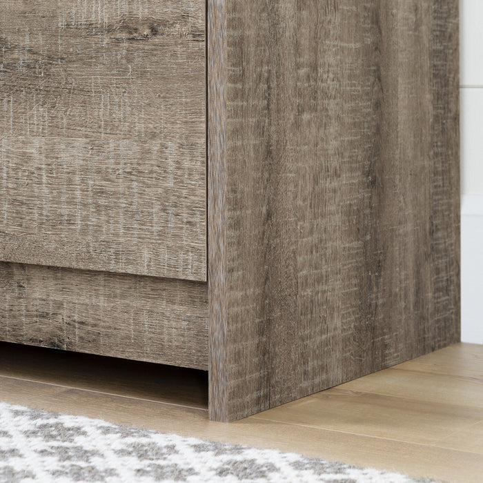 Tassio 6-Drawer Dresser Weathered Oak - South Shore