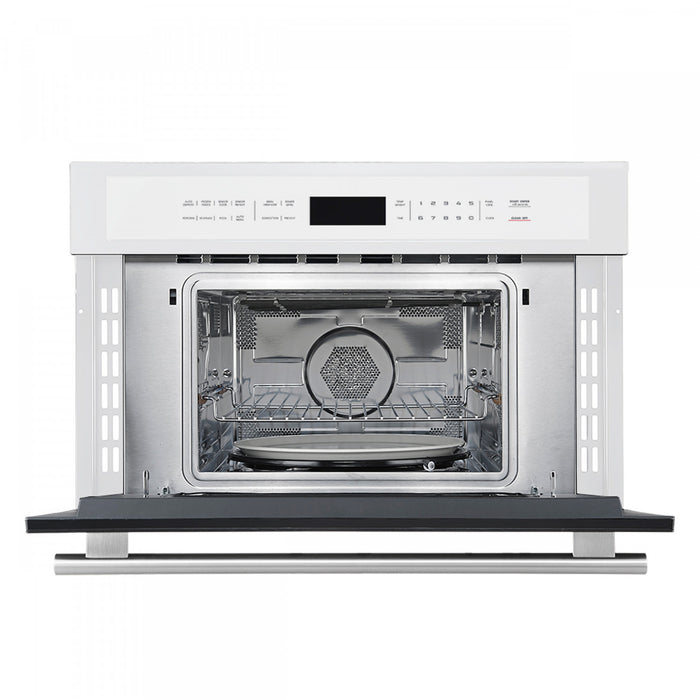 Forno Oliena Espresso White 30-Inch Built-In Microwave, 1.6 cu.ft - FMWDR3093-30WHT