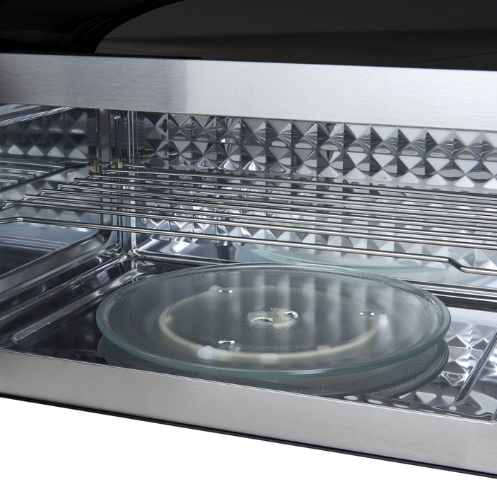 Forno Fornace 30-Inch Over the Range Convection Microwave, Stainless Steel, 1.5 cu.ft -FOTR3038-30