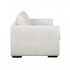 Cleo Contemporary Upholstered Loveseat in Cream | Canape deux places contemporain Cleo en tissu creme