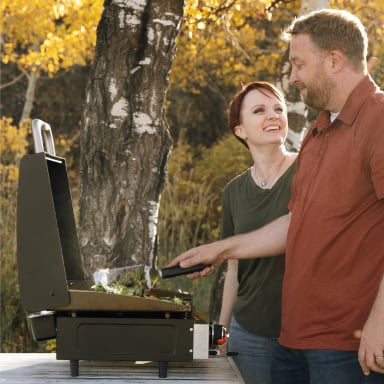 Blackstone 17\" Tabletop Griddle With Hood - 2143CA