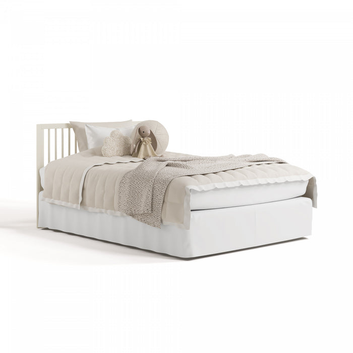 Storkcraft Casablanca Deluxe 5-in-1 Convertible Crib with Drawer - Frosted Oat