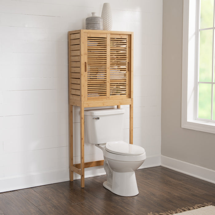 Bracken Bamboo Space-Saver Accent Cabinet - Natural