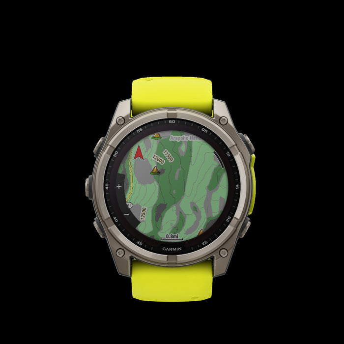 Garmin Fēnix 8 Solar Sapphire Smartwatch 51mm - Gps, Compass, Gyroscope And Barometric Altimeter 