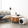 Kanto SUB8VMB 8" 300W Sealed Powered Subwoofer, Matte White | Caisson de basses amplifie scelle Kanto SUB8VMB 8"" 300 W, blanc mat
