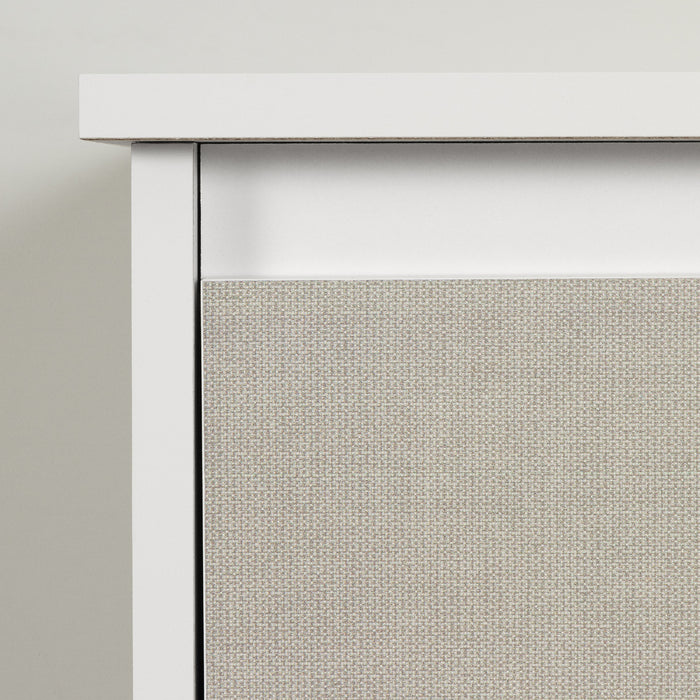 Plenny 6-Drawer Dresser - White Beige