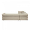 Royal Contemporary Modern 2-Piece Sectional in Natural | Sectionnel moderne contemporain royal 2 pieces en coloris naturel