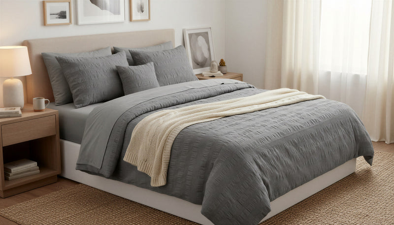 5 Piece Queen Comforter Set 