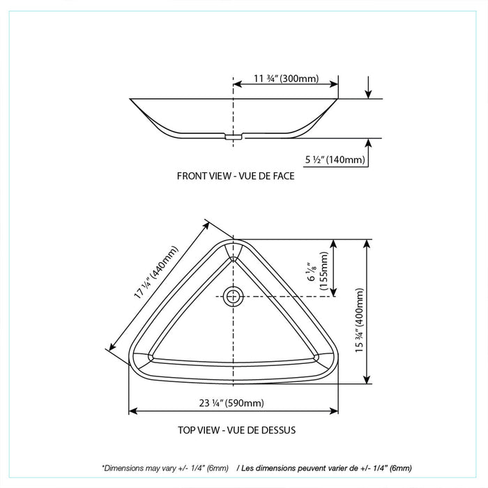Shawny Black Bathroom Sink