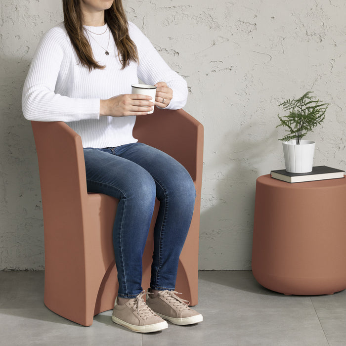 Dalya Patio Chair - Burnt Orange