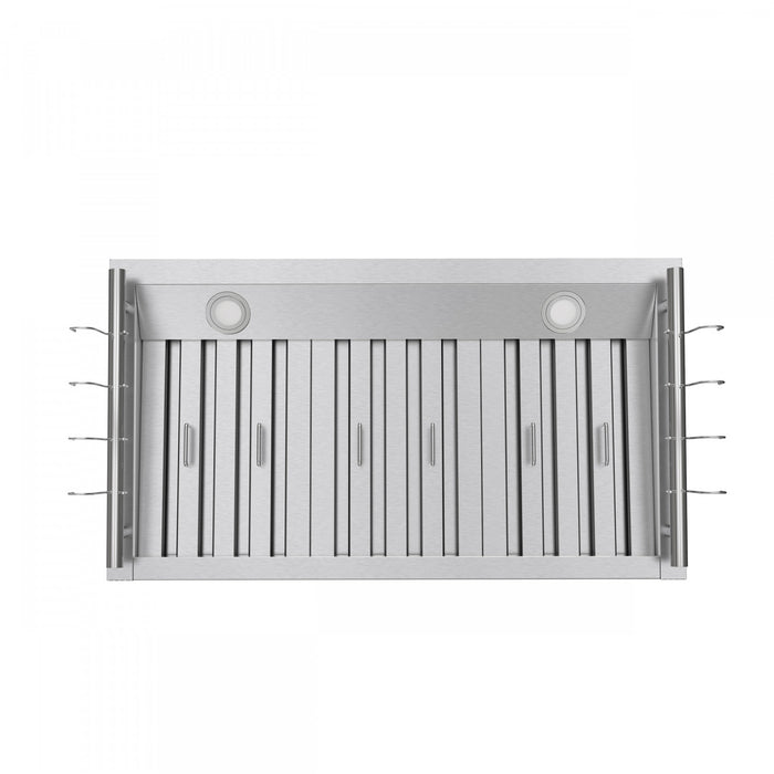 Forno Venezia 36 Inch Wall-Mounted Range Hood, Stainless Steel-FRHWM5503-36
