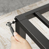 Yelena Metal Platform Bed - Twin Size | Yelena lit plateforme en métal - Simple