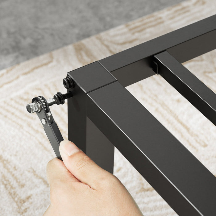 Yelena Metal Platform Bed - Twin Size