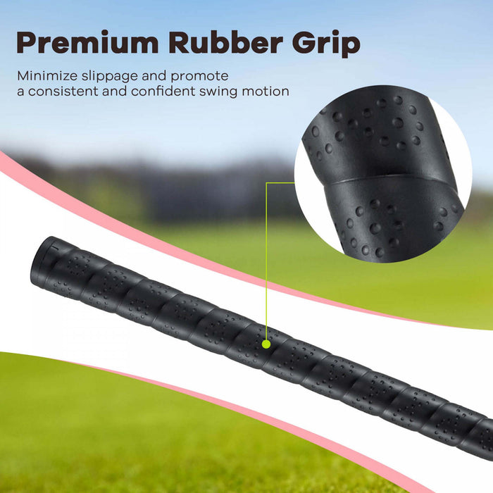 Ultimate Junior Golf Club Set For Children Includes 165cc #3 Fairway Wood & #7 Iron Pink