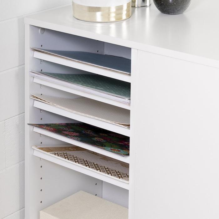 Crea Craft Table - Pure White 