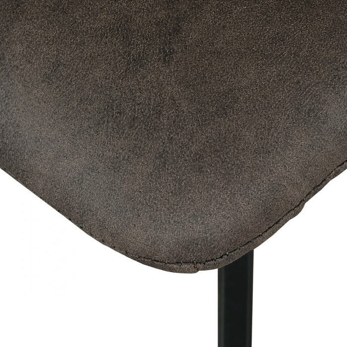 Foster Grey Microfiber Upholstered Dining Chair (Set of 2)