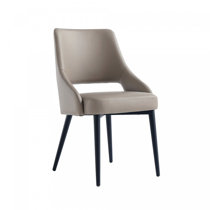 Tremont Modern 8-Piece Dining Chair Set in Taupe
