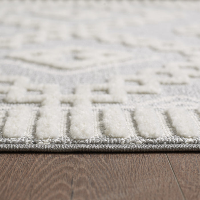 Quinto Moroccan Quatro Shag Area Rug - 6'3\" x 9'