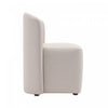 Hearth Contemporary Modern Upholstered Side Chair in Barley | Chaise d’appoint contemporaine moderne Hearth, rembourree, coloris orge